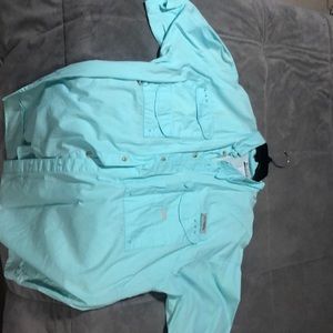 Columbia PFG short sleeve button down shirt